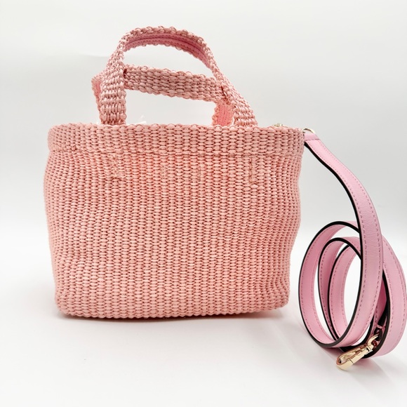 Jimmy Choo East West Raffia Bag - Picture 4 of 9